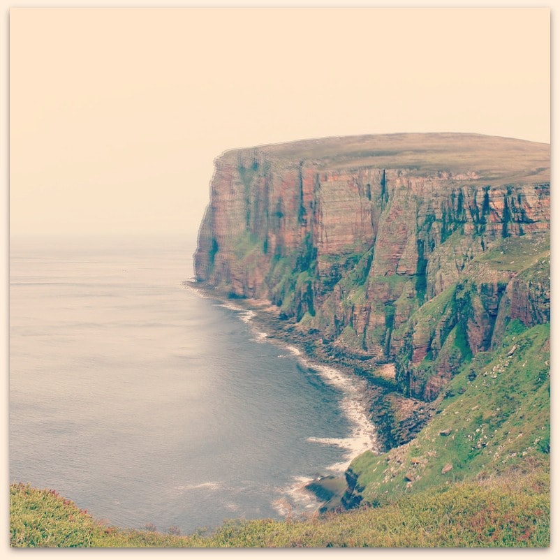 Mark Longair Cliffs by the old man of hoy (2)
