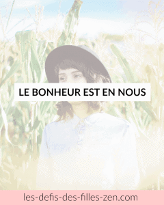 Le bonheur est en nous
