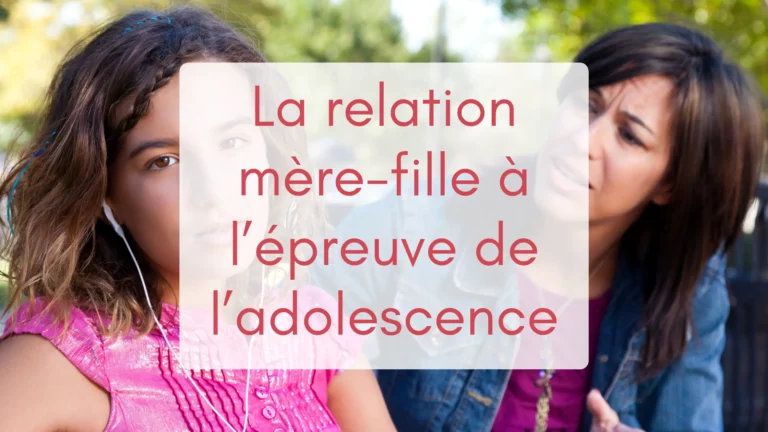 Portrait d'une mère disputant sa fille adolescente qui semble blasée. Illustration de l'article "relation mère fille"