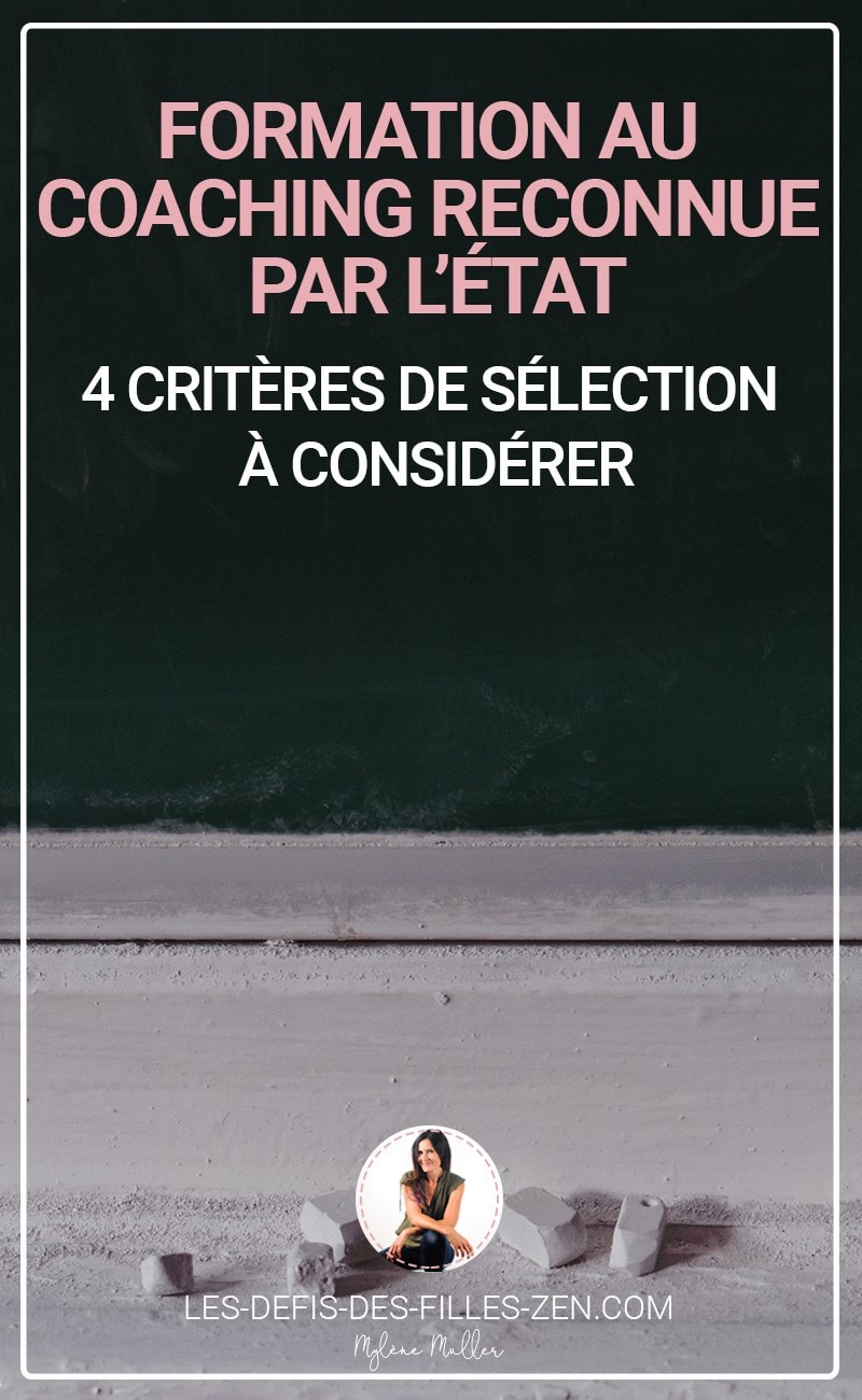 Faut-il suivre une formation au coaching reconnue par l’État ? Sur quelles bases choisir ses formations au coaching ? Voici 4 critères à retenir.