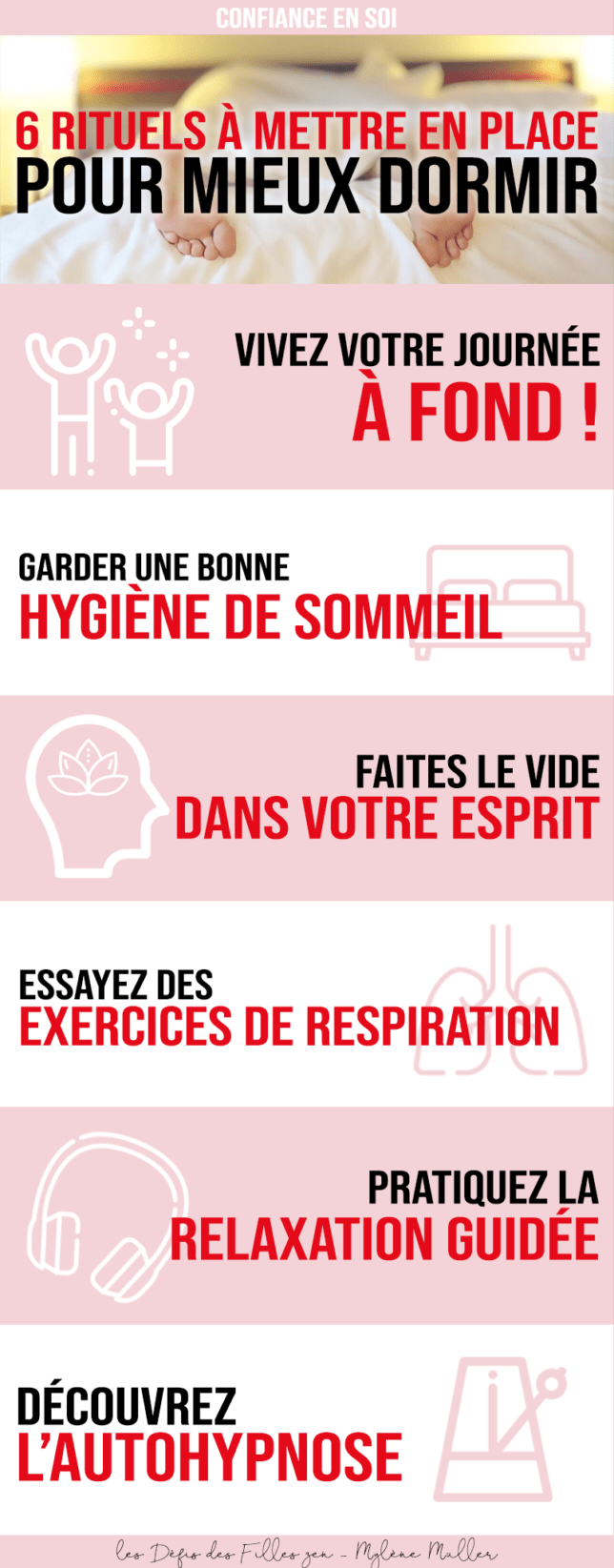 Comment mieux dormir et bénéficier d'un sommeil réparateur ? Découvrez pourquoi vous avez du mal à dormir et comment y remédier en 6 étapes.
